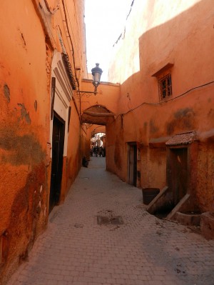 Impression aus der Medina in Marrakesch